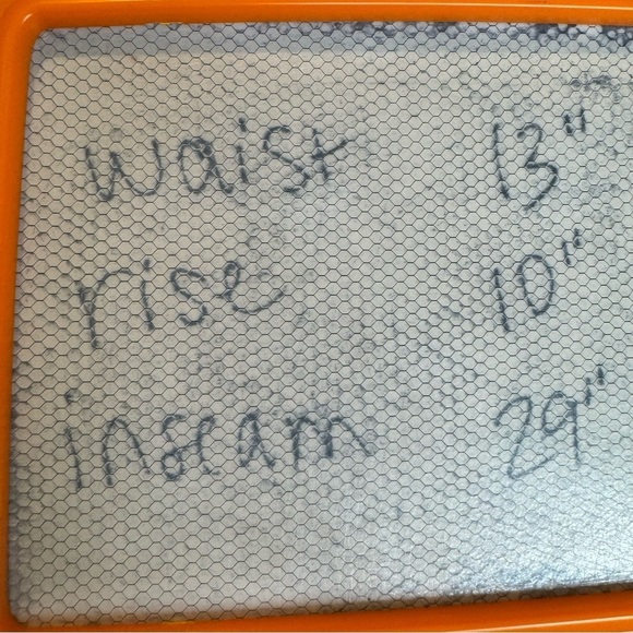 Vintage Jordache Jeans Grid High Rise Tapered Leg Juniors 12/28 Actual 26”x29” - Picture 10 of 10